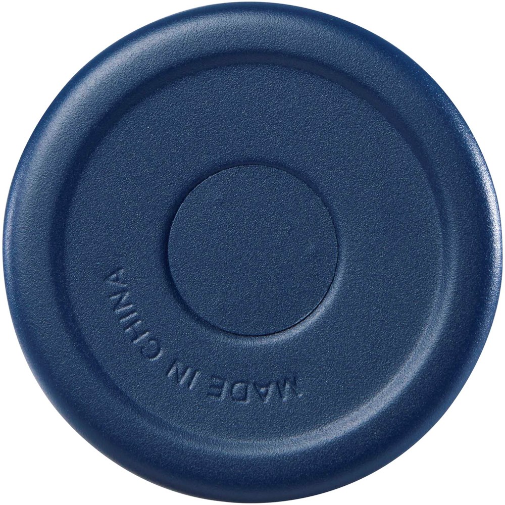 Sydney 1200 ml doppelwandiger RCS-zertifizierter Kupfer-Vakuum Isolierbecher mit Strohhalm navy
