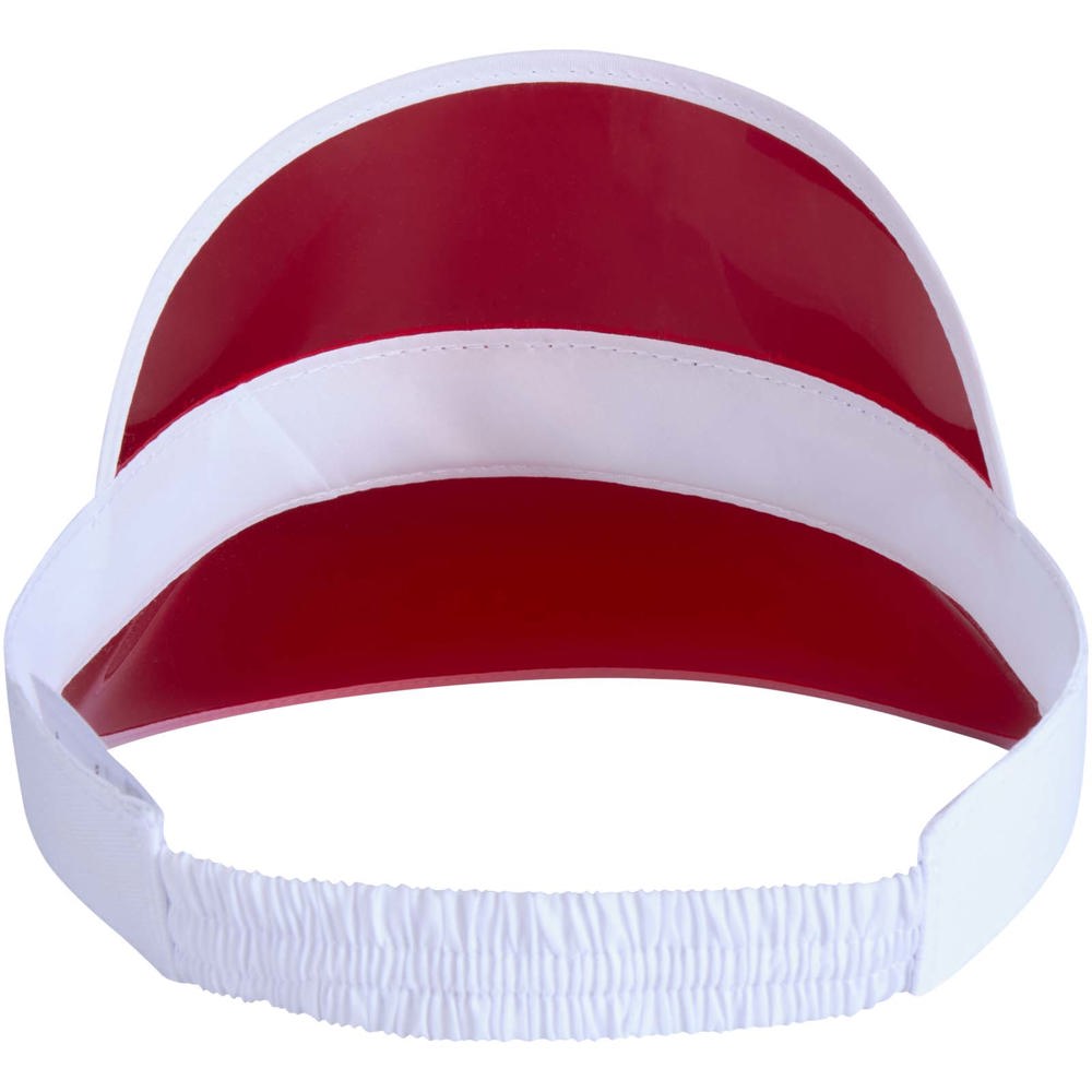 Bright Kappe mit transparentem Schirm rot