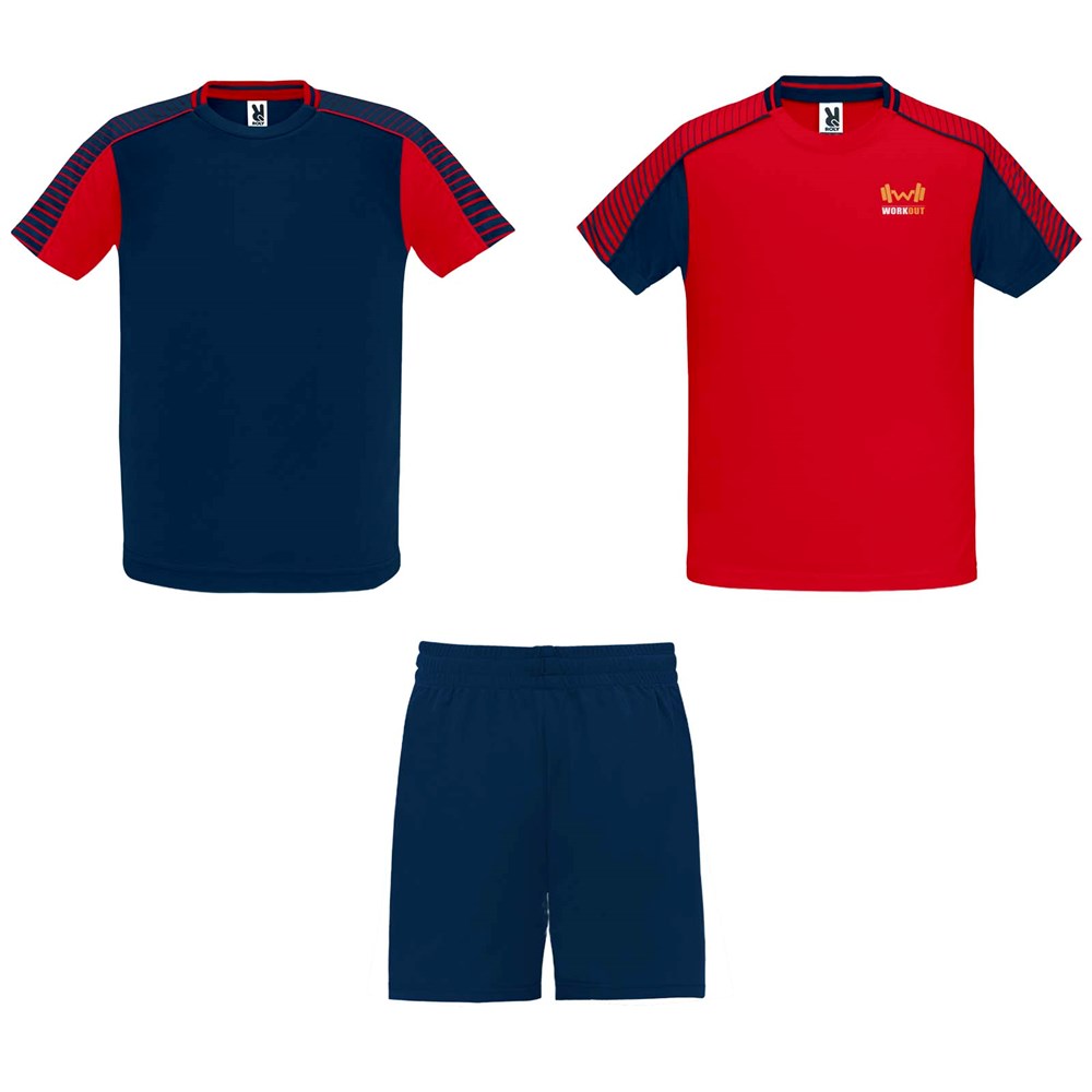 Juve Sport-Set für Kinder rot, Navy Blue