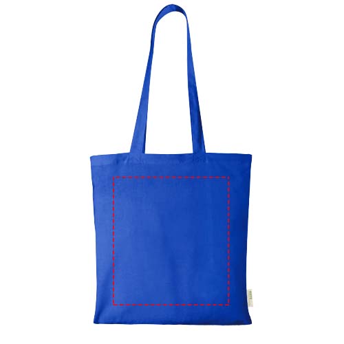 Orissa 100 g/m² Tragetasche aus Bio-Baumwolle 7L royalblau