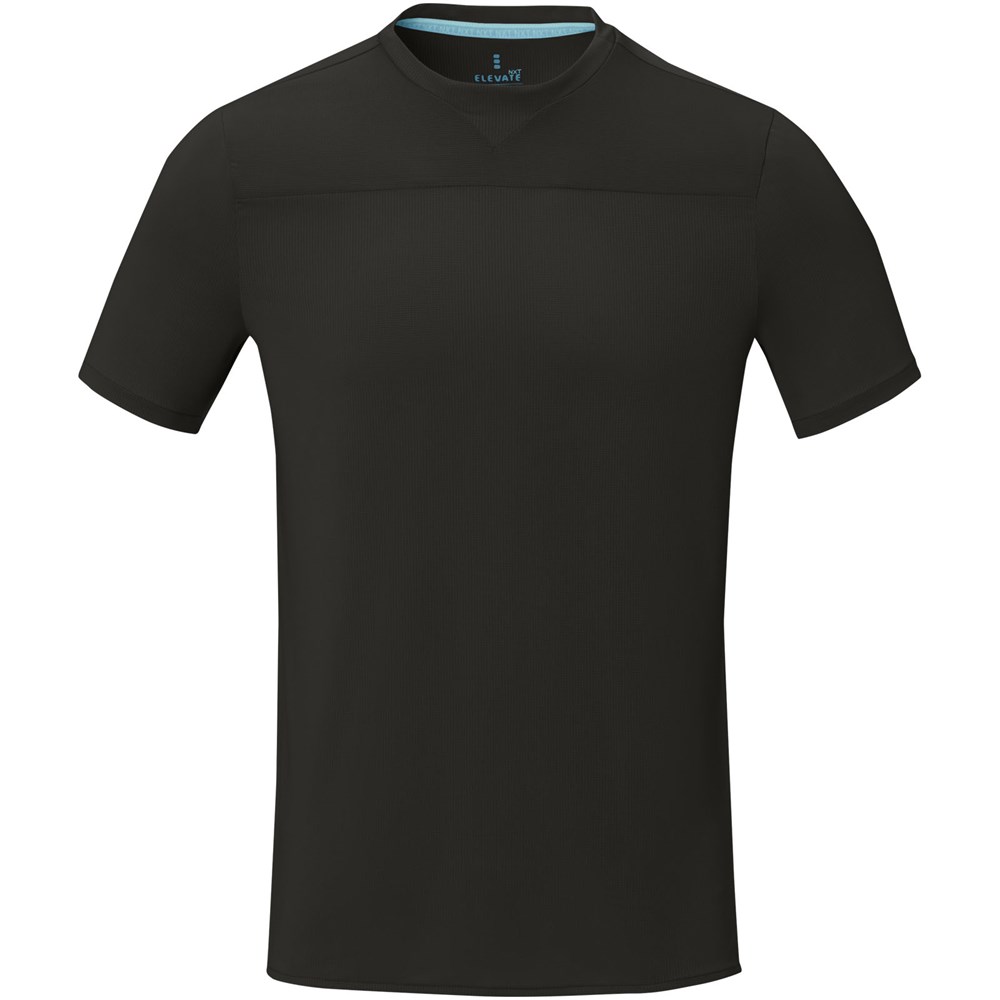 Borax Cool Fit T-Shirt aus recyceltem GRS Material für Herren Schwarz