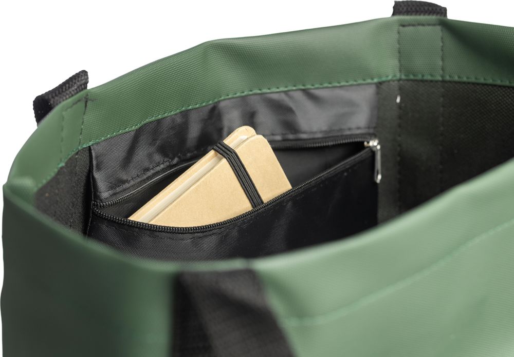 Sac shopping en polyester rPET 600D Lumi