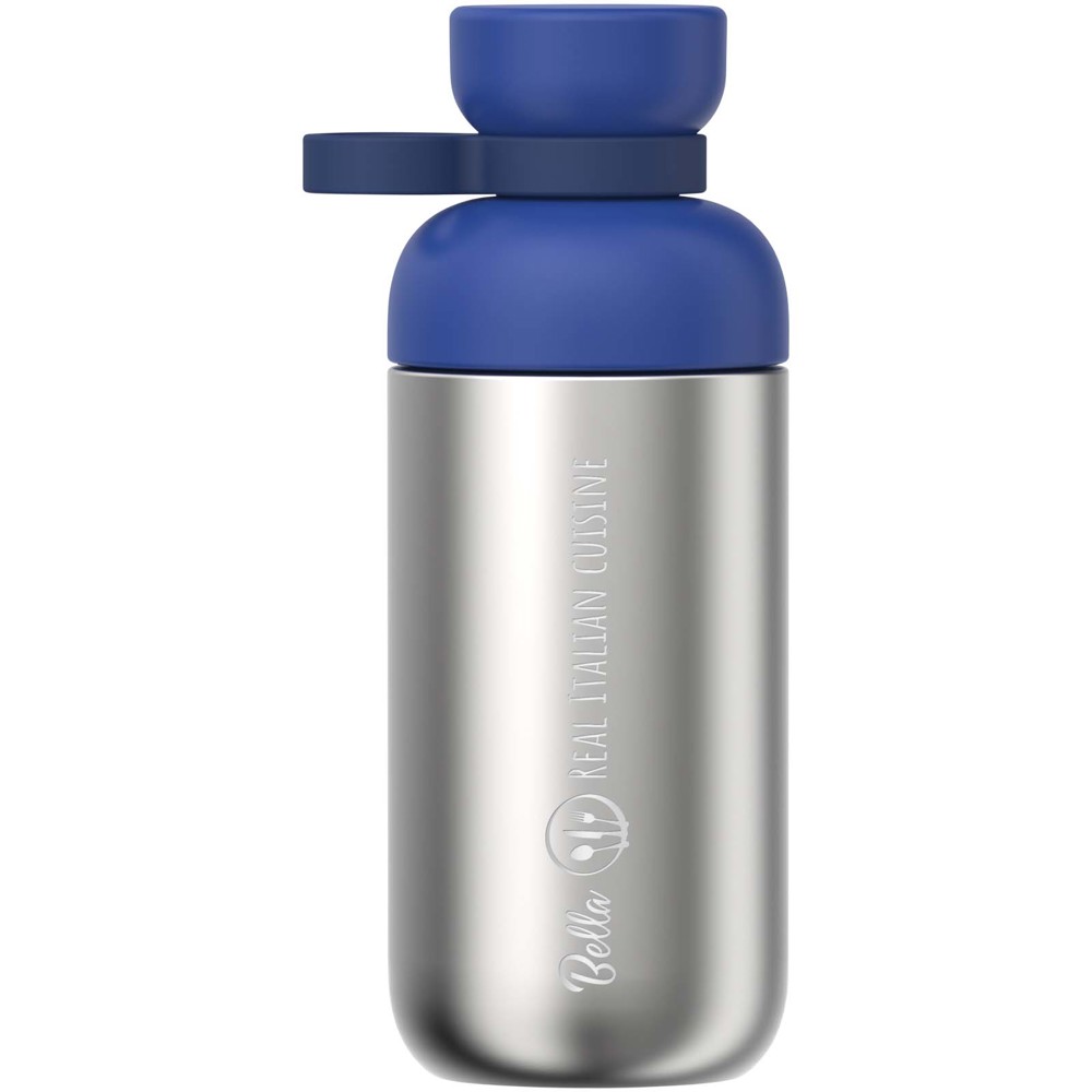 Gourde Mepal Vita de 500 ml en acier inoxydable recyclé Bleu vif