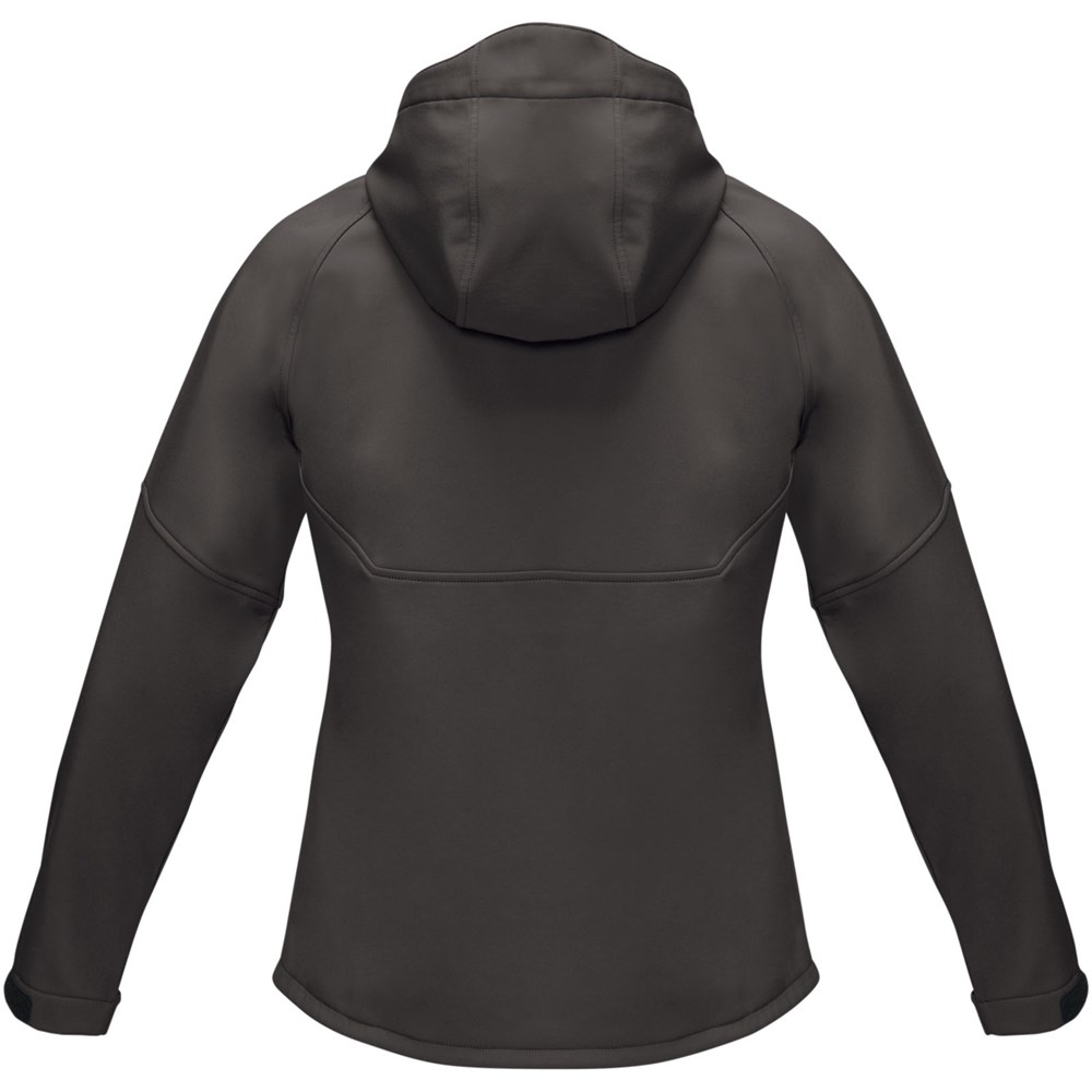 Coltan Softshelljacke aus recyceltem Material für Damen storm grey