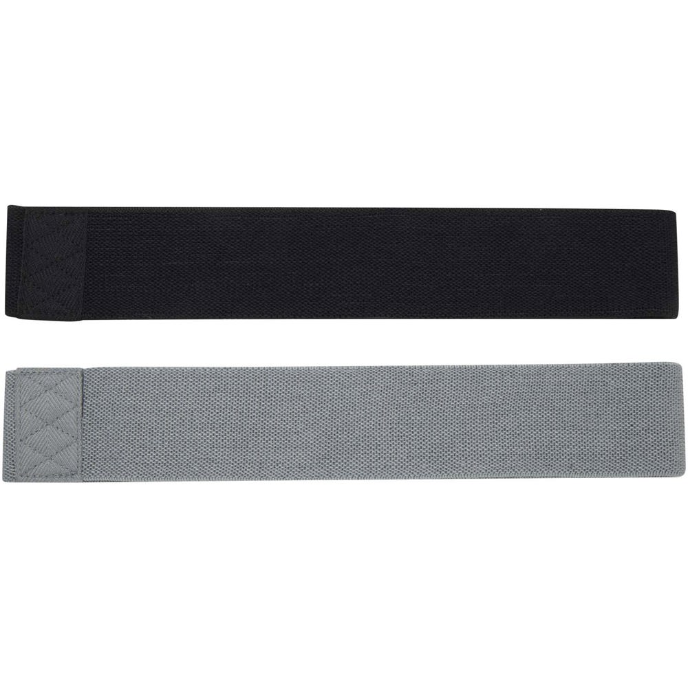 Jeu de bandes de résistance Grip 2 pièces Noir, Gris
