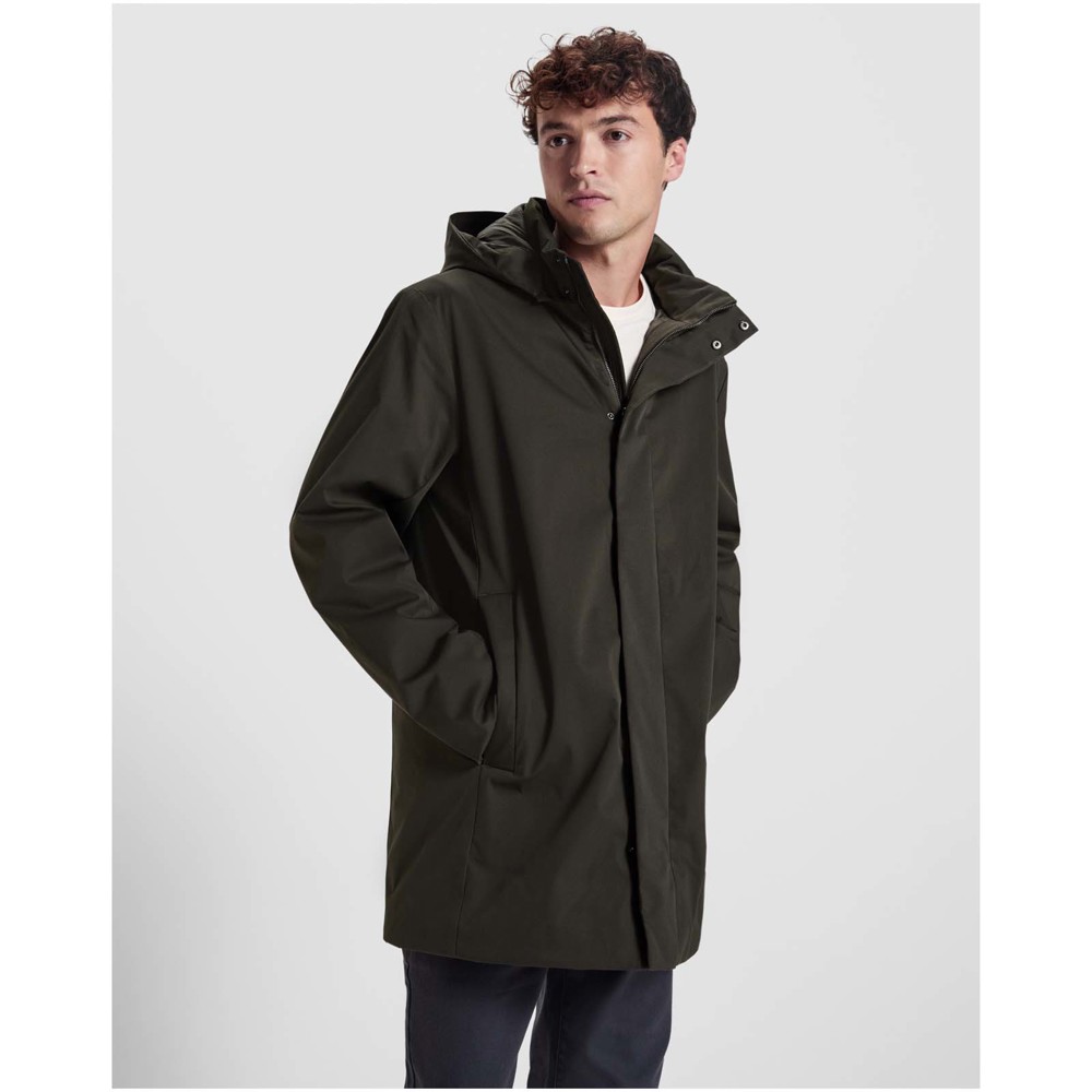 Parka unisexe rembourrée « Dome » Vert fumée