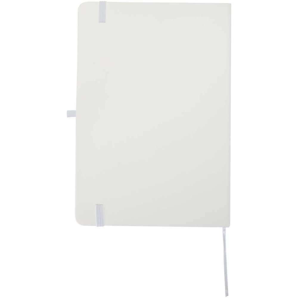 Carnet à couverture rigide en papier recyclé Spectrum A5 blanc