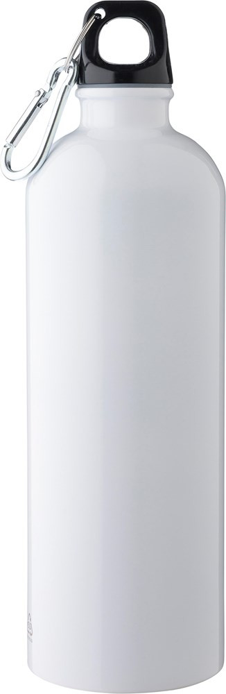 Recycelte einwandige Edelstahlflasche (750 ml) Emeric