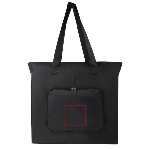 EcoFold faltbare RPET Tragetasche 16 L schwarz