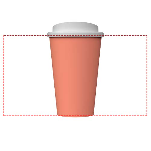 Gobelet isotherme Americano® Infiniti de 350 ml Corail