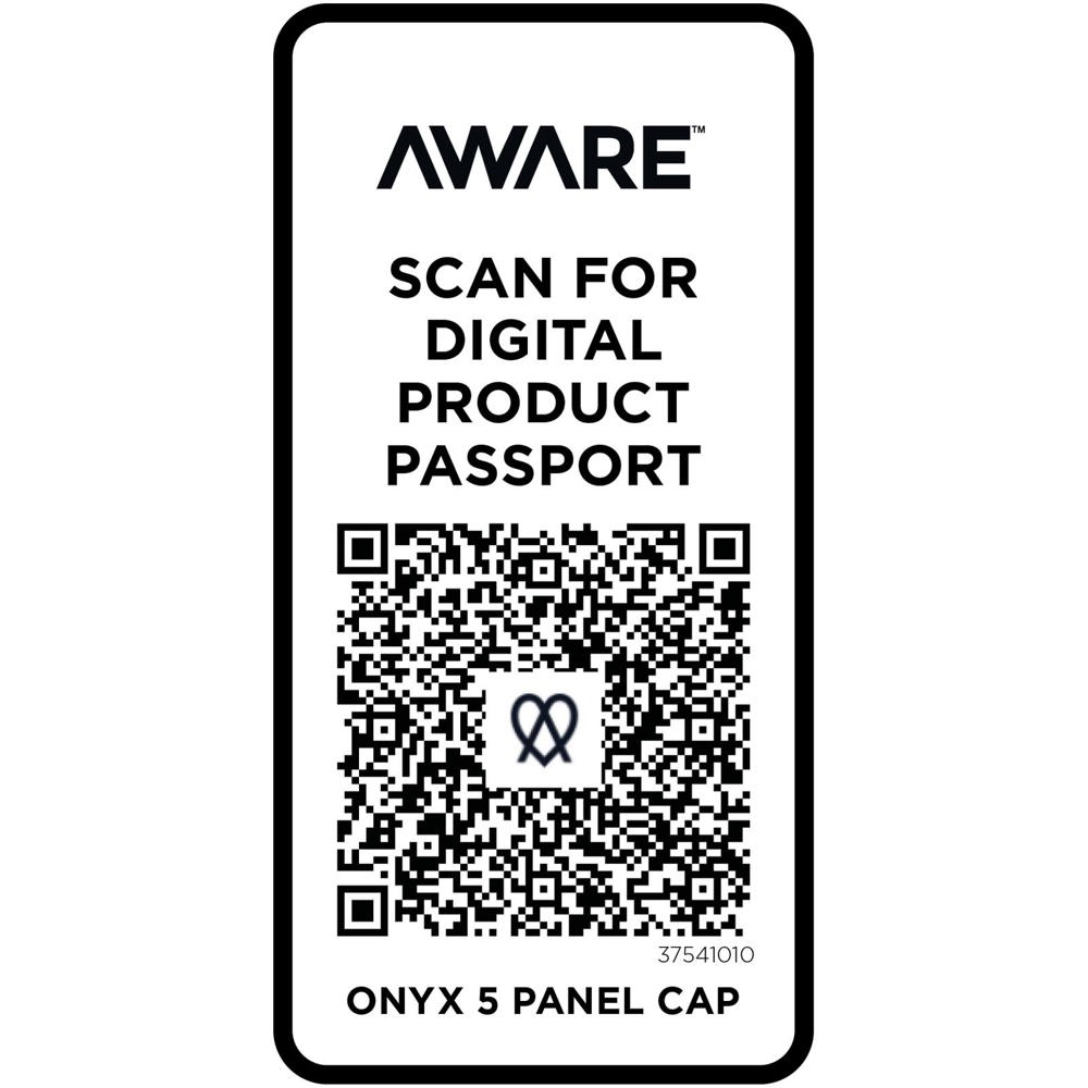 Onyx 5 Segmenten Aware™ recycelte Kappe weiss