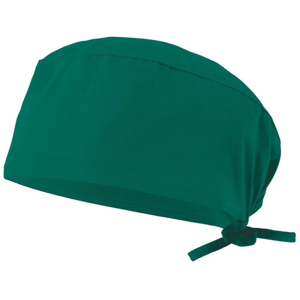 VL ENLIL Gesundheitsbonnet (190g/m²), in Baumwolle (35%) und Polyester (65%) grün