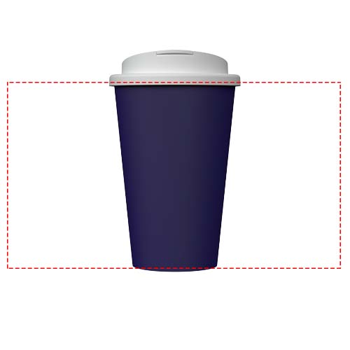 Gobelet isotherme Americano® Infiniti de 350 ml avec couvercle anti-déversement Violet crépuscule