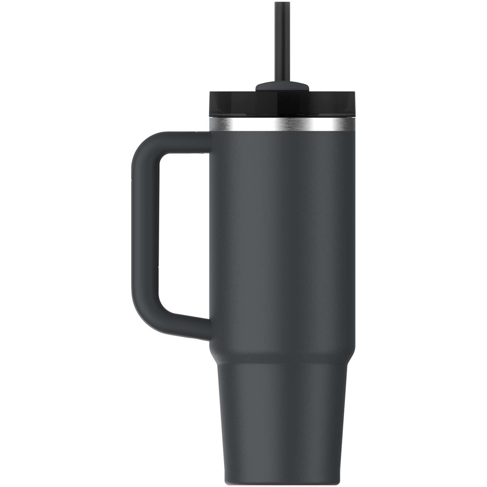 Stanley Quencher® H2.0 FlowState™ 890 ml Thermobecher aus recyceltem Edelstahl Schwarz