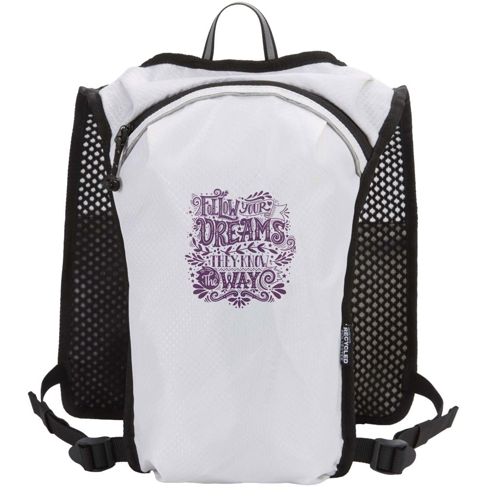 Gilet de course Nomad de 5 L en matériaux recyclés certifiés GRS avec système d’hydratation Sandstone