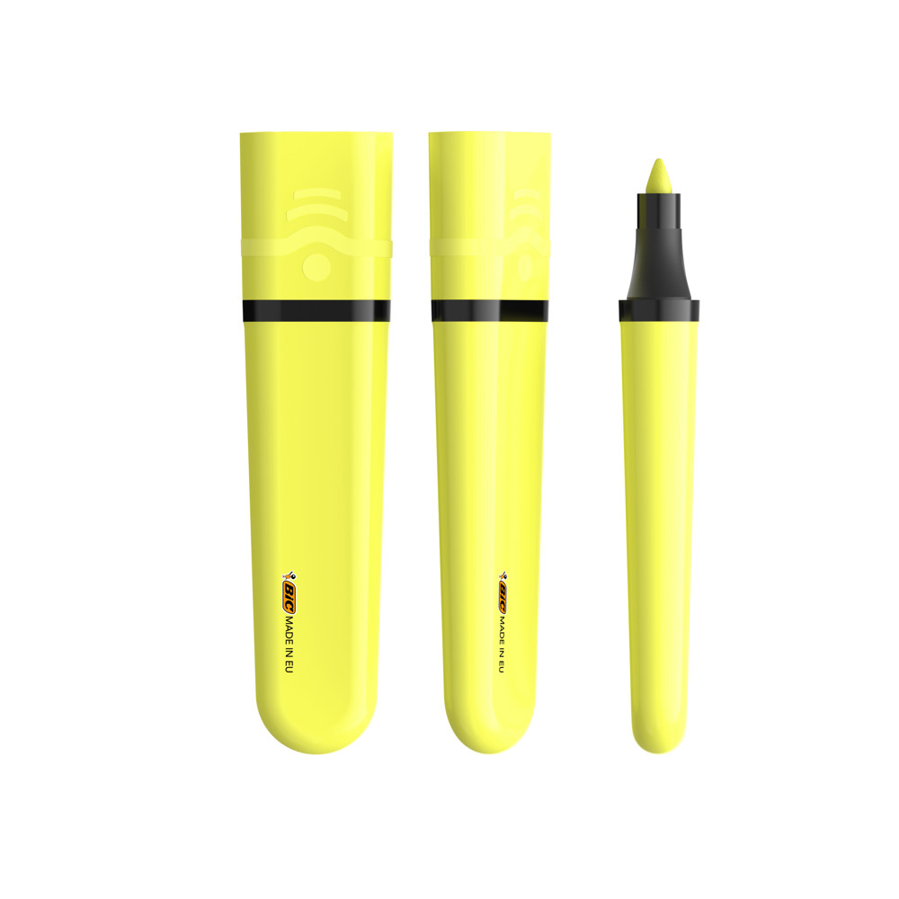 BIC® Highlighter Flat Gelb