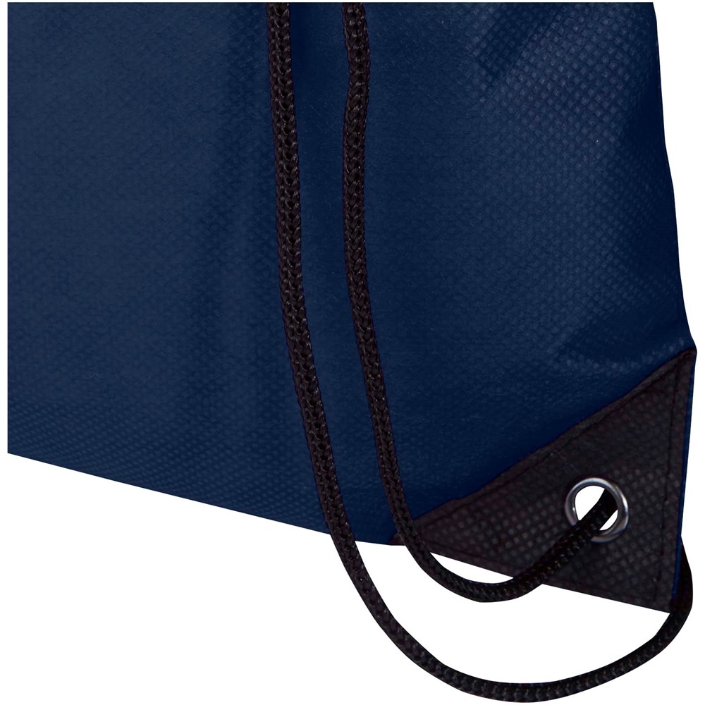 Evergreen Sportbeutel aus recyceltem GRS Non Woven 5 L navy
