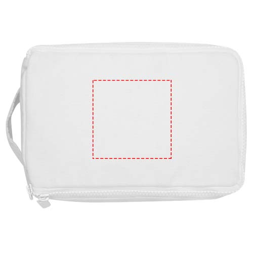 Pack 500 g/m² Aware™ Kulturbeutel aus Recyclingmaterial weiss