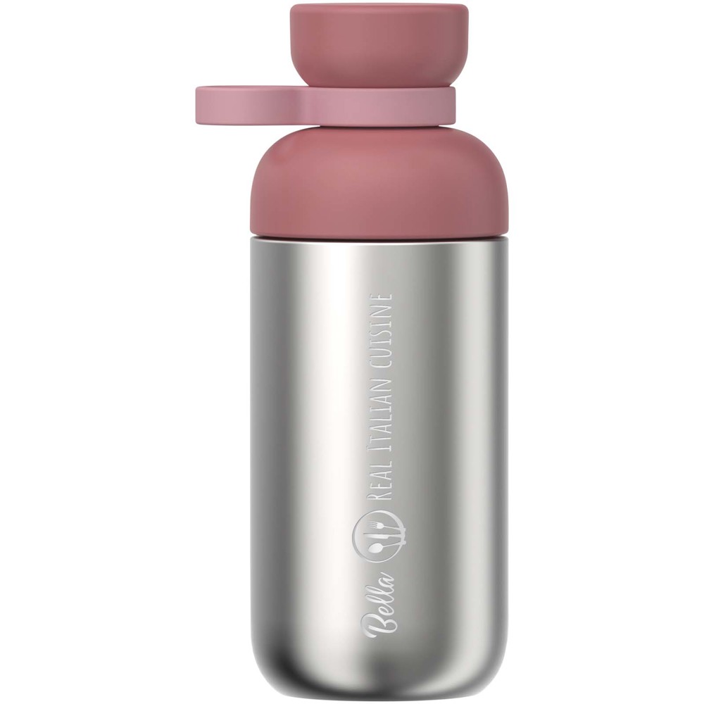 Gourde Mepal Vita de 500 ml en acier inoxydable recyclé Rose