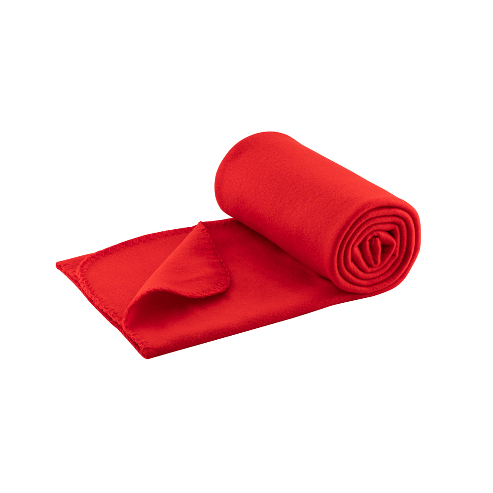 Fleece-Decke Caroline rot