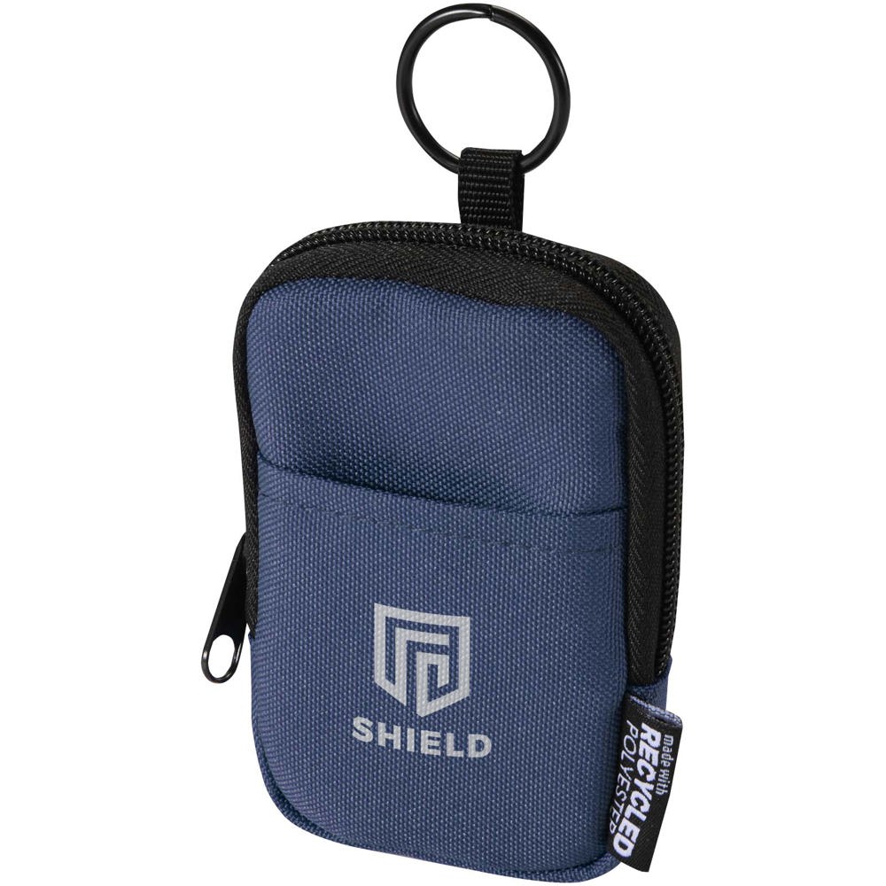 Petite pochette Byron Clip & Go recyclée certifiée GRS de 0,2 L Marine