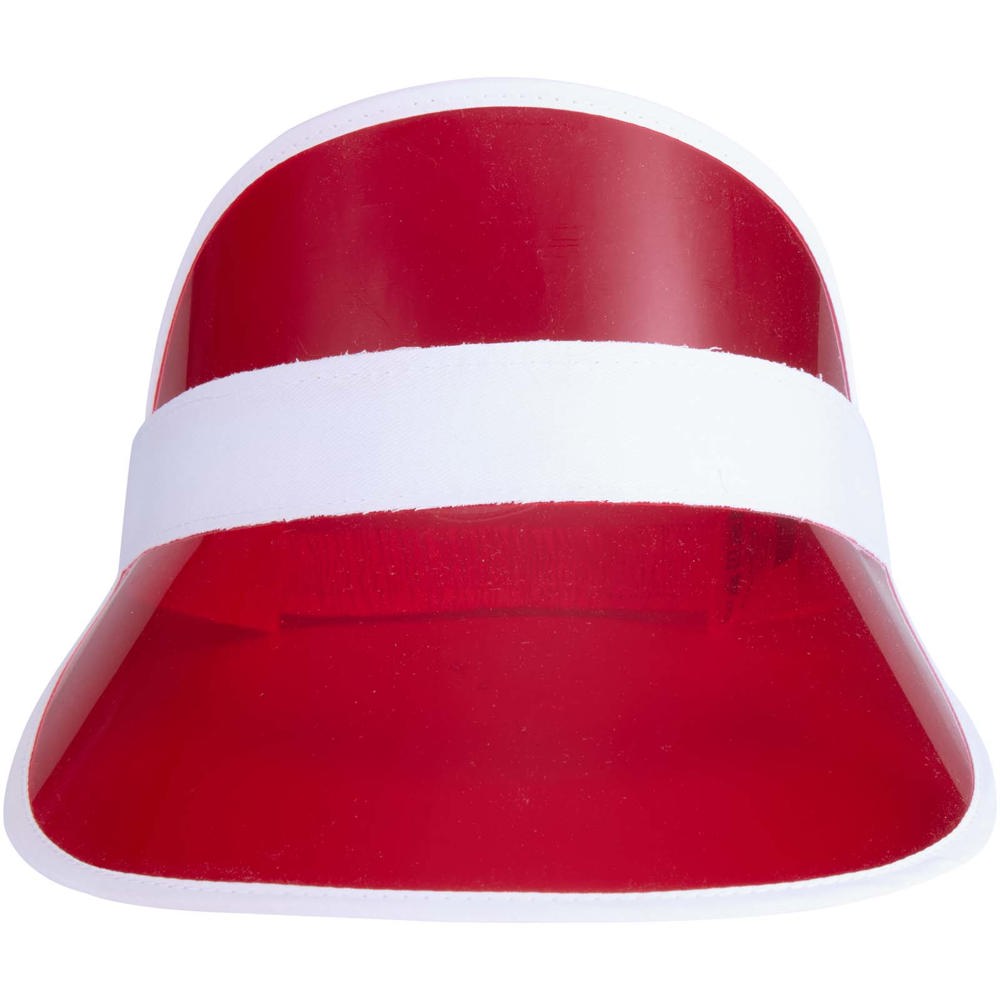 Bright Kappe mit transparentem Schirm rot