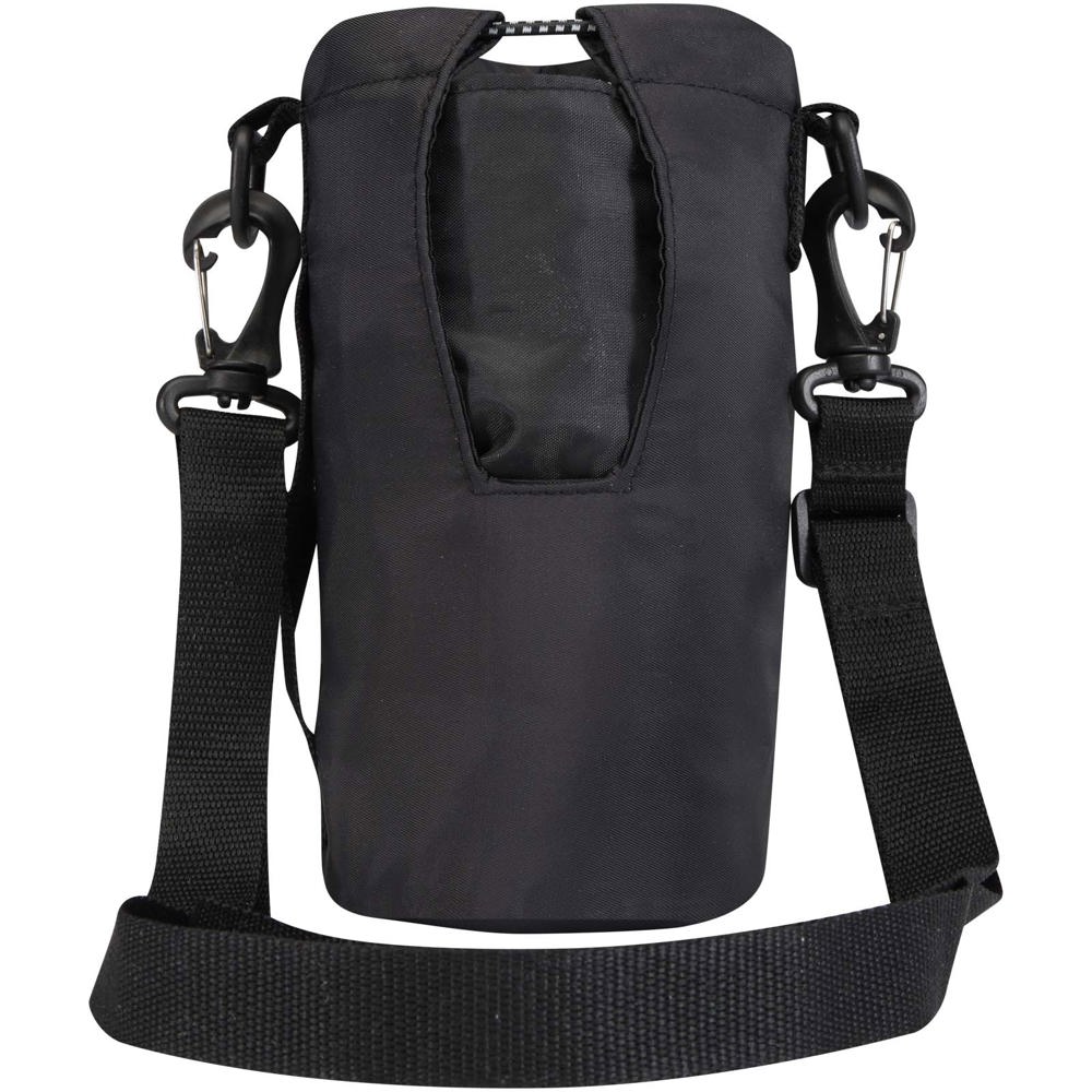 Trip Aware™ Recycelte Reisetasche für Flaschen 2 L schwarz