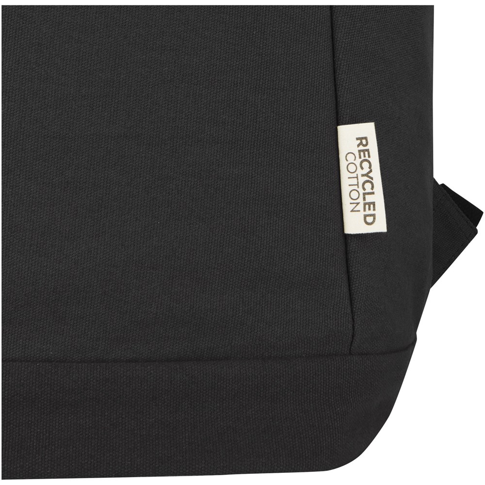 Joey 15,6 Zoll Anti-Diebstahl Laptop Rucksack 18 L aus GRS-recyceltem Canvas schwarz