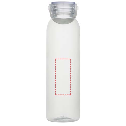 Alti 630 ml RCS-zertifizierte Trinkflasche aus recyceltem Kunststoff transparent klar