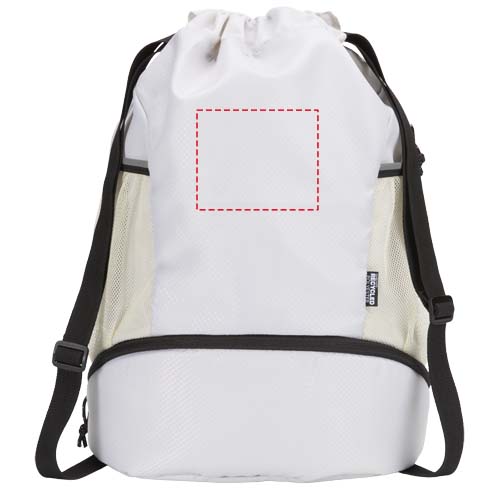 Sac de sport Nomad à cordon en matériaux recyclés certifiés GRS avec compartiment inférieur de 18 L Sandstone