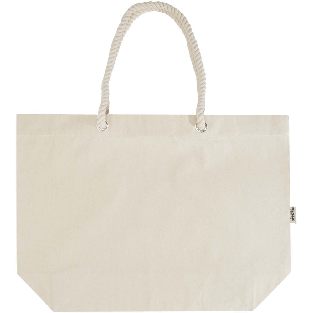 Florida 270 g/m² Strandtragetasche aus recyceltem GRS-Material natur, natur
