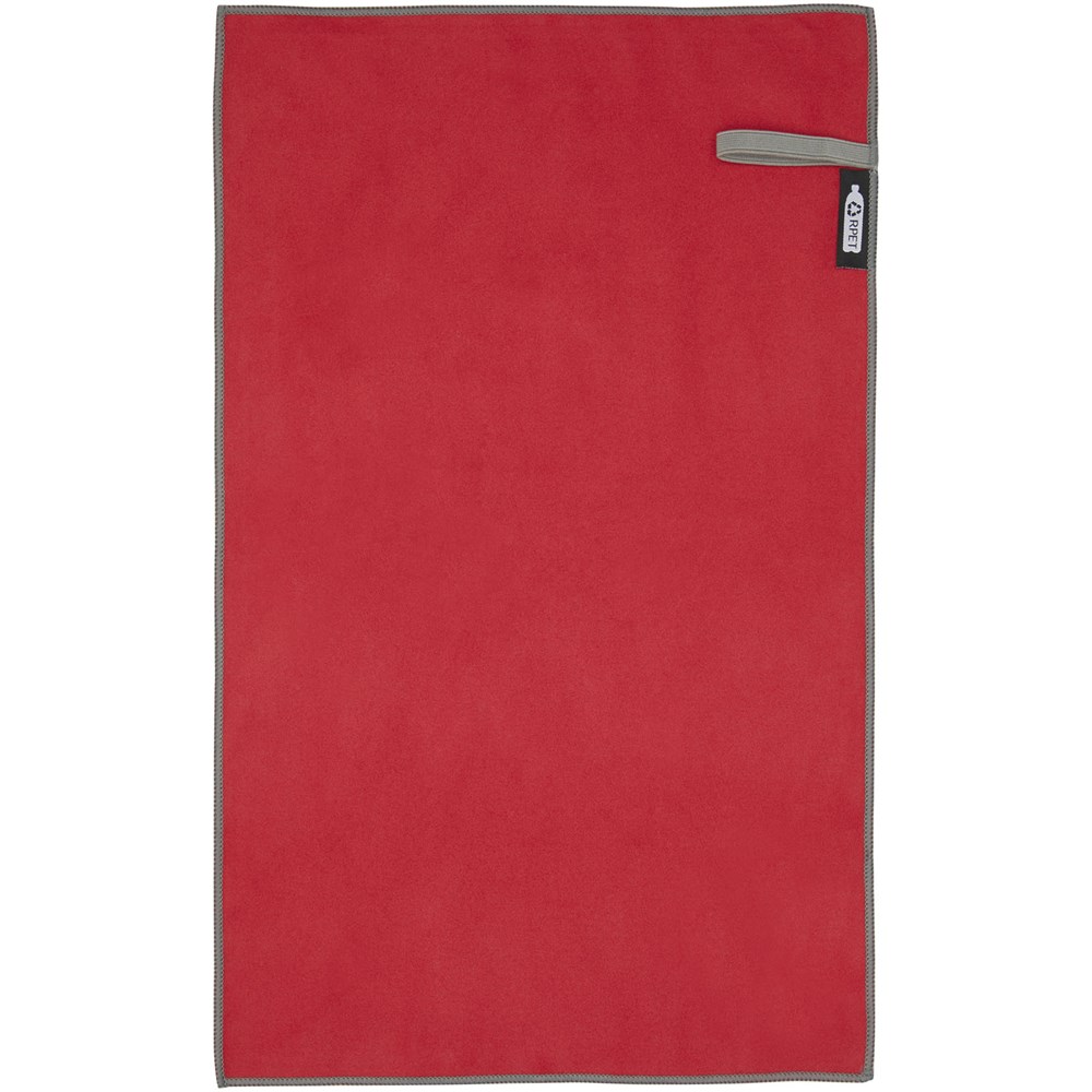 Pieter ultraleichtes und schnell trocknendes GRS Handtuch 30 × 50 cm rot