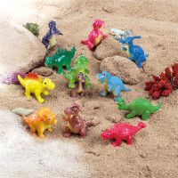 Spielfigur Set à 48 Stück Dinosaurier