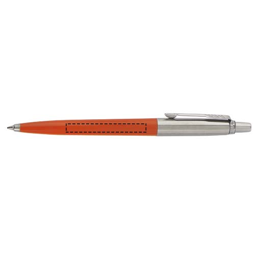Stylo bille Parker Jotter recyclé (encre bleue) Orange