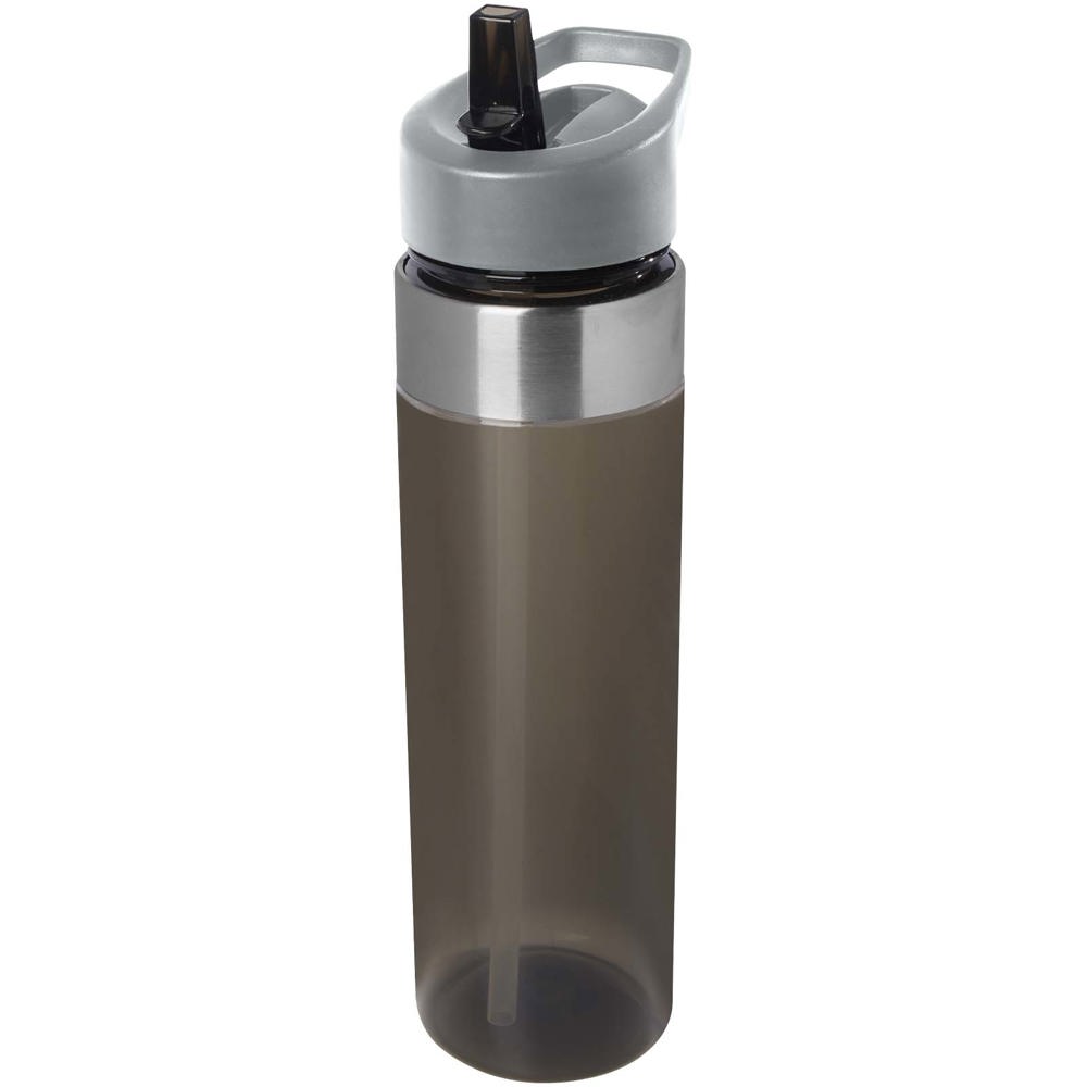 Bouteille avec couvercle à bec verseur Dylan Tritan de 650 ml gris