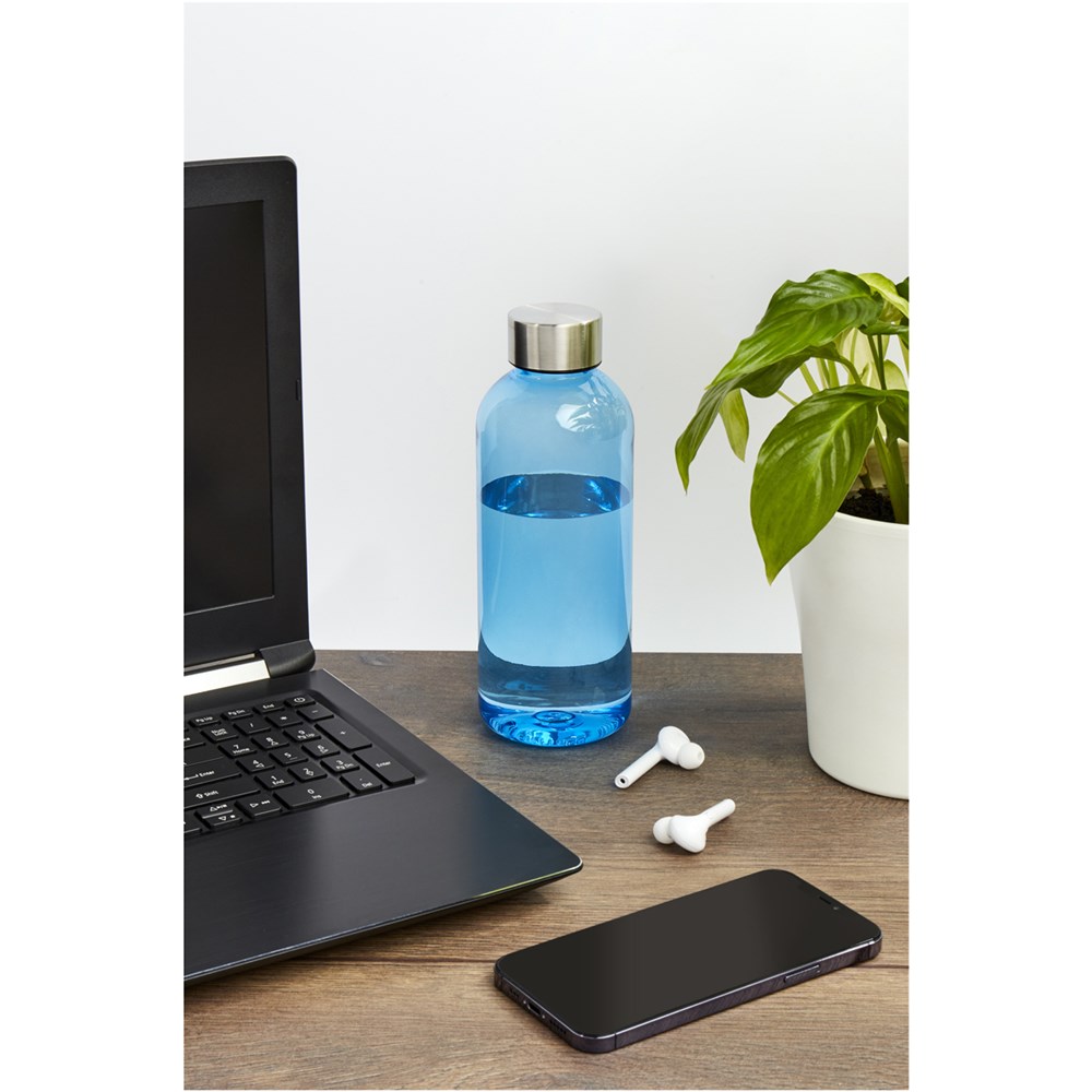 Gourde Olivia bleu transparent