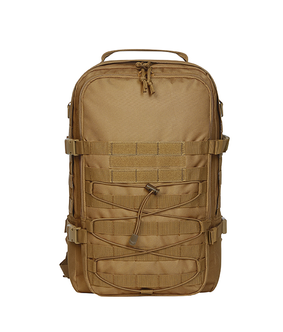 Notebook-Rucksack MOLLE coyote braun