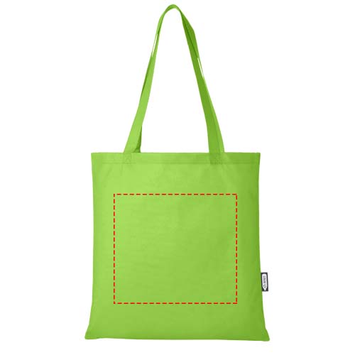 Zeus Non Woven grosse Tragetasche 6L aus GRS Recyclingmaterial 6 L limone