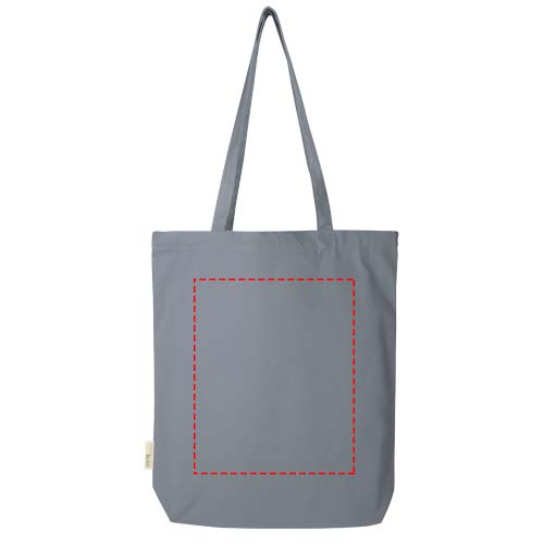 Orissa 270 g/m² Tragetasche aus Bio-Baumwolle 10L grau