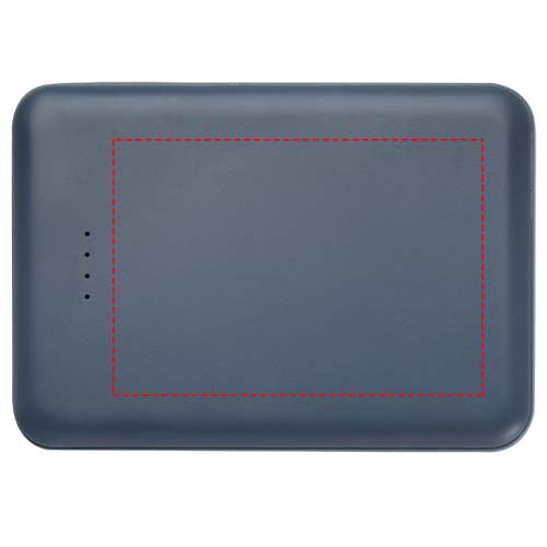 Asama 5000 mAh Typ-C Powerbank aus recyceltem Kunststoff Hale Blue