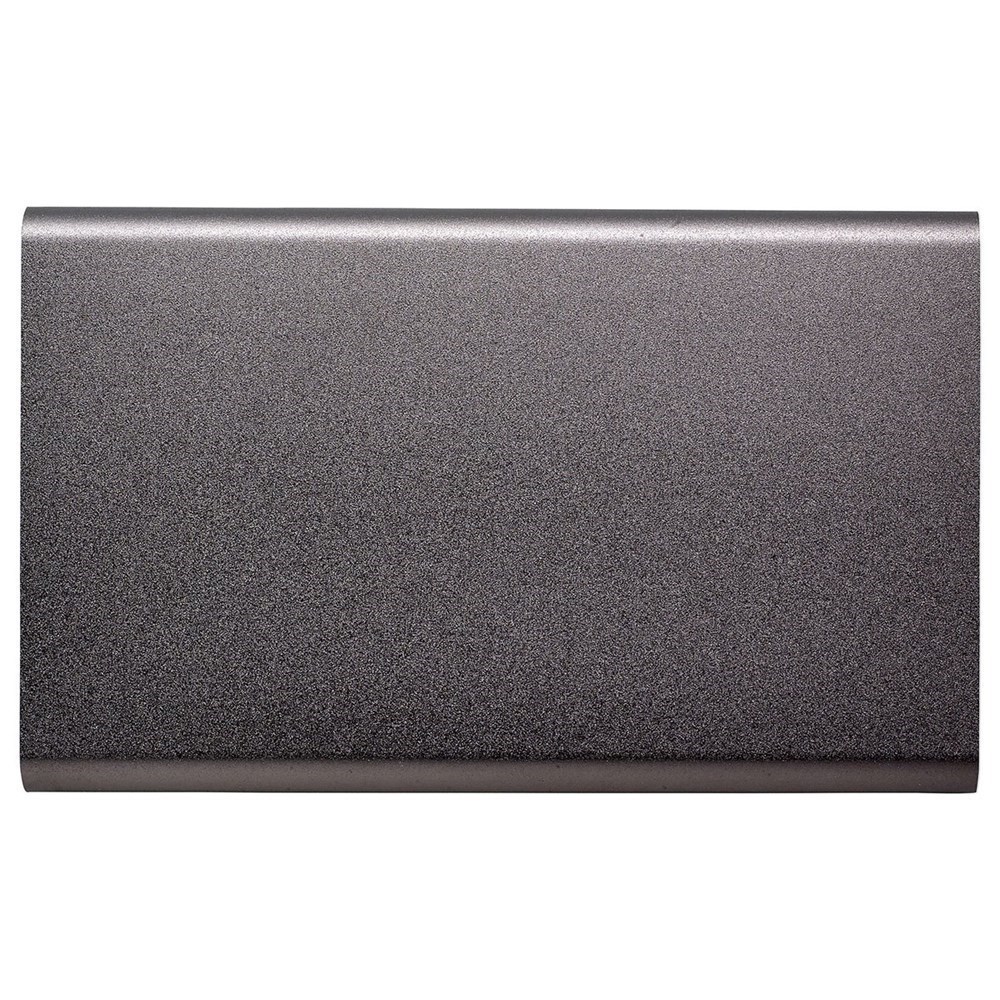 Powerbank 4 000 mAh f. Lasergravur Energy anthrazit