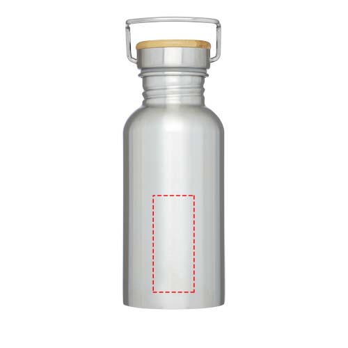 Bouteille de sport Thor 550 ml argent