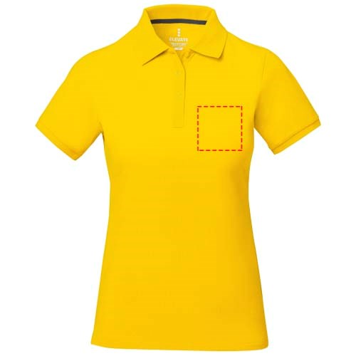 Calgary Poloshirt für Damen gelb