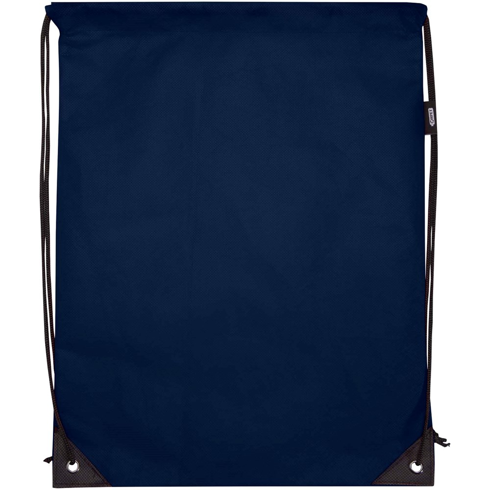 Evergreen Sportbeutel aus recyceltem GRS Non Woven 5 L navy