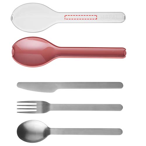 Mepal Ellipse Besteckset rosa
