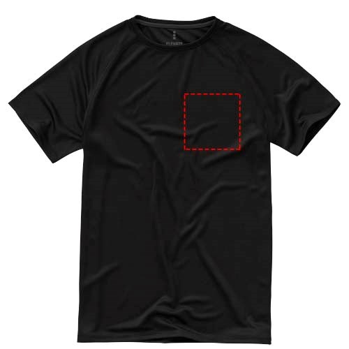 T-shirt cool fit manches courtes homme Niagara noir