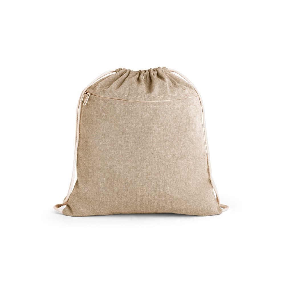 CHANCERY Turnbeutel mit recycelter Baumwolle (70%), Polyester (30% rPET) (140 g/m²) natur