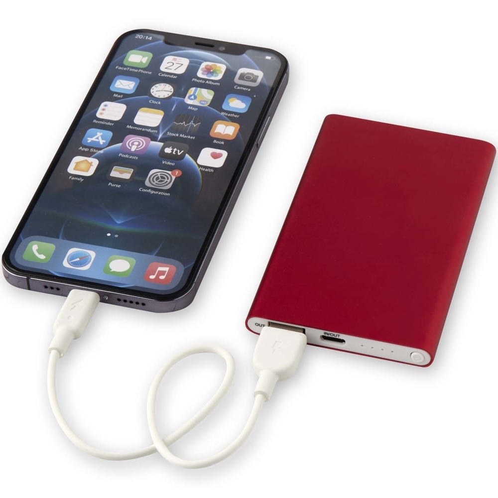 Pep 4000 mAh Powerbank rot