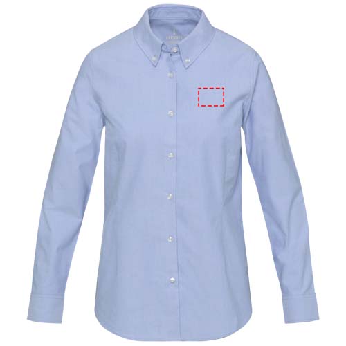 Sphene Oxford Bluse hellblau