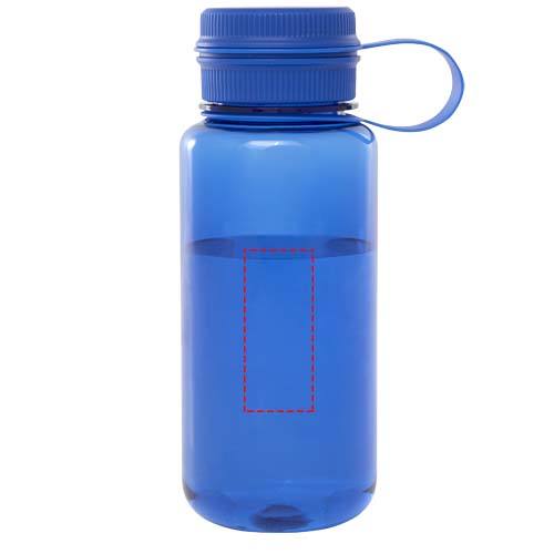 Bouteille sport Ryder de 900 ml en RPET certifié RCS avec couvercle multifonctions Bleu royal